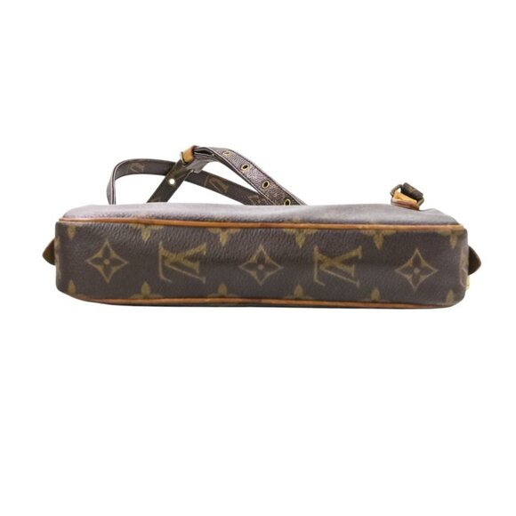 LOUIS VUITTON Brown Monogram Pochette Mini Bag - Picture 5 of 16